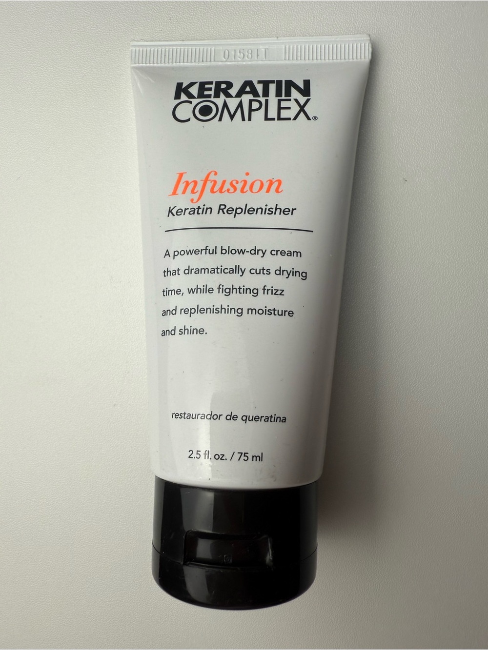 NEW Keratin Complex Infusion Keratin Replenisher Blow Dry Cream -2.5 Fl Oz